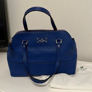 Large Blue Kate Spade Satchel